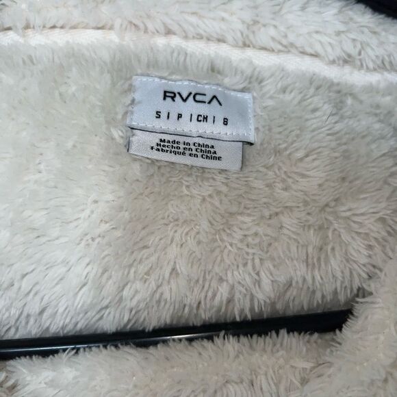 LIKE NEW WOMEN'S RELAXED RVCA FLEECE- size SMALL - Picture 12 of 12